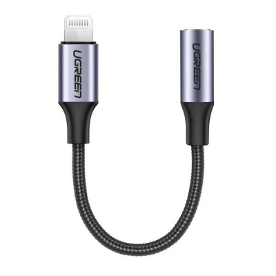 30756 Аудио кабель Lightning - 3,5мм UGREEN US211, цвет - черный