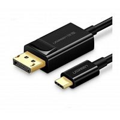 50994 Кабель UGREEN MM139 USB-C - DisplayPort, цвет: серый, 1.5M