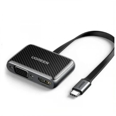 70549 Конвертор сигнала Ugreen CM303 Type-C - HDMI,VGA 70549 Конвертор сигнала Ugreen CM303 Type-C - HDMI,VGA