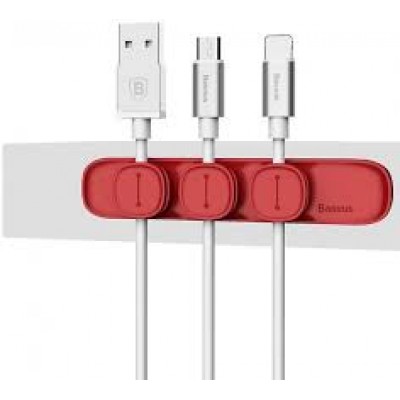 ACTDJ-01 Органайзер кабелей Baseus Cross Peas Cable Clip