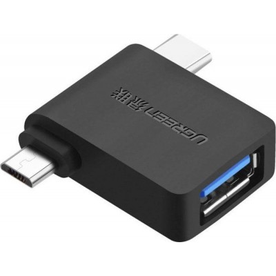 30453 Адаптер OTG UGREEN 30453 Micro-USB+Type-C - USB 3.0