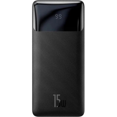 PPDML-J01 Внешний аккумулятор Baseus Bipow Digital Display Powerbank 20000mAh 15W Black